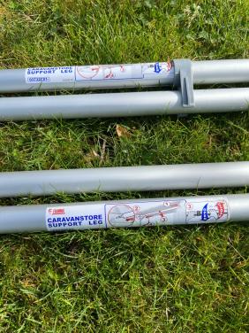 2x Fiamma Caravanstore Support Leg / 03732C01 – Steunpote voor luifel