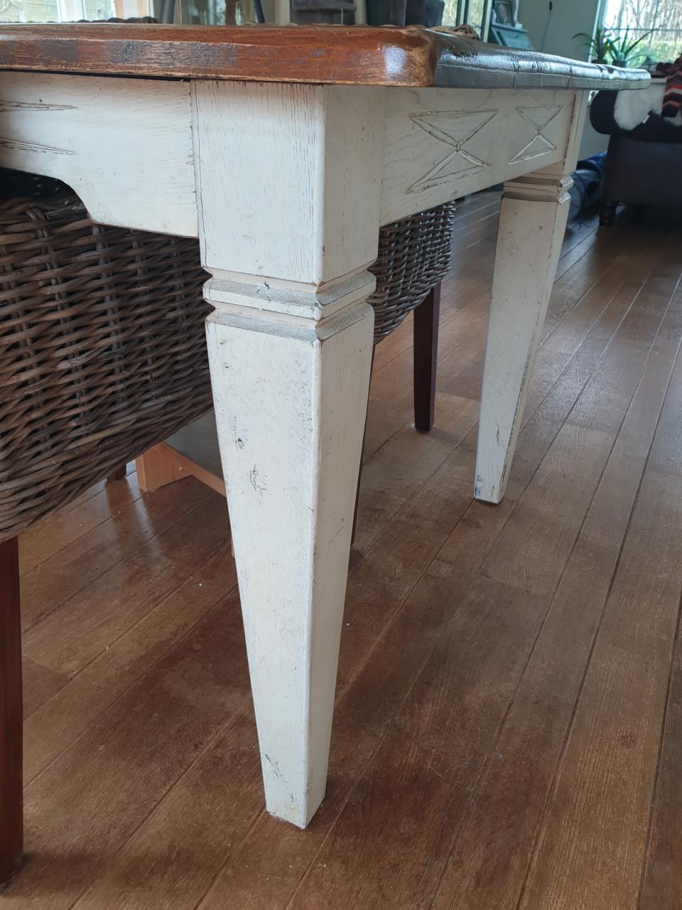 Tafel landelijk 190x100 GRATIS !!!!