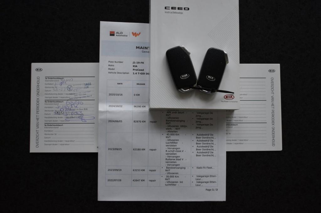Kia Proceed 1.4 t-gdi gt-line | apple carplay | android auto | stoel + stuu