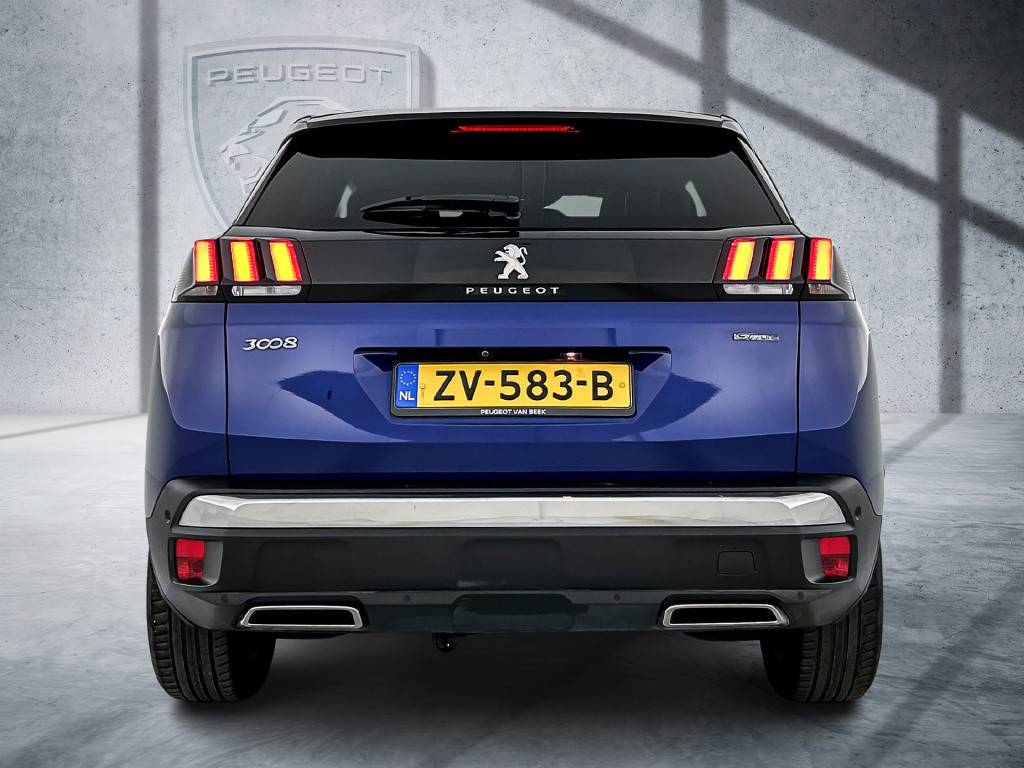 Peugeot 3008 1.6 turbo 165pk gt line | rijklaar | trekhaak afneembaar | 360