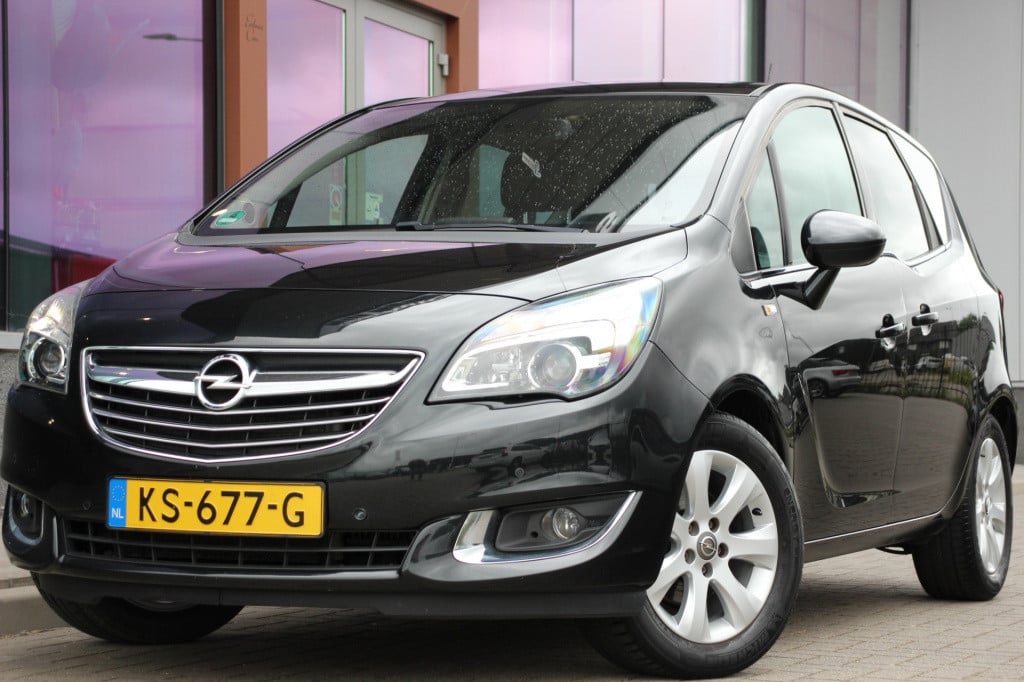Opel Meriva 1.4 turbo blitz | camera | trekhaak | half leder |