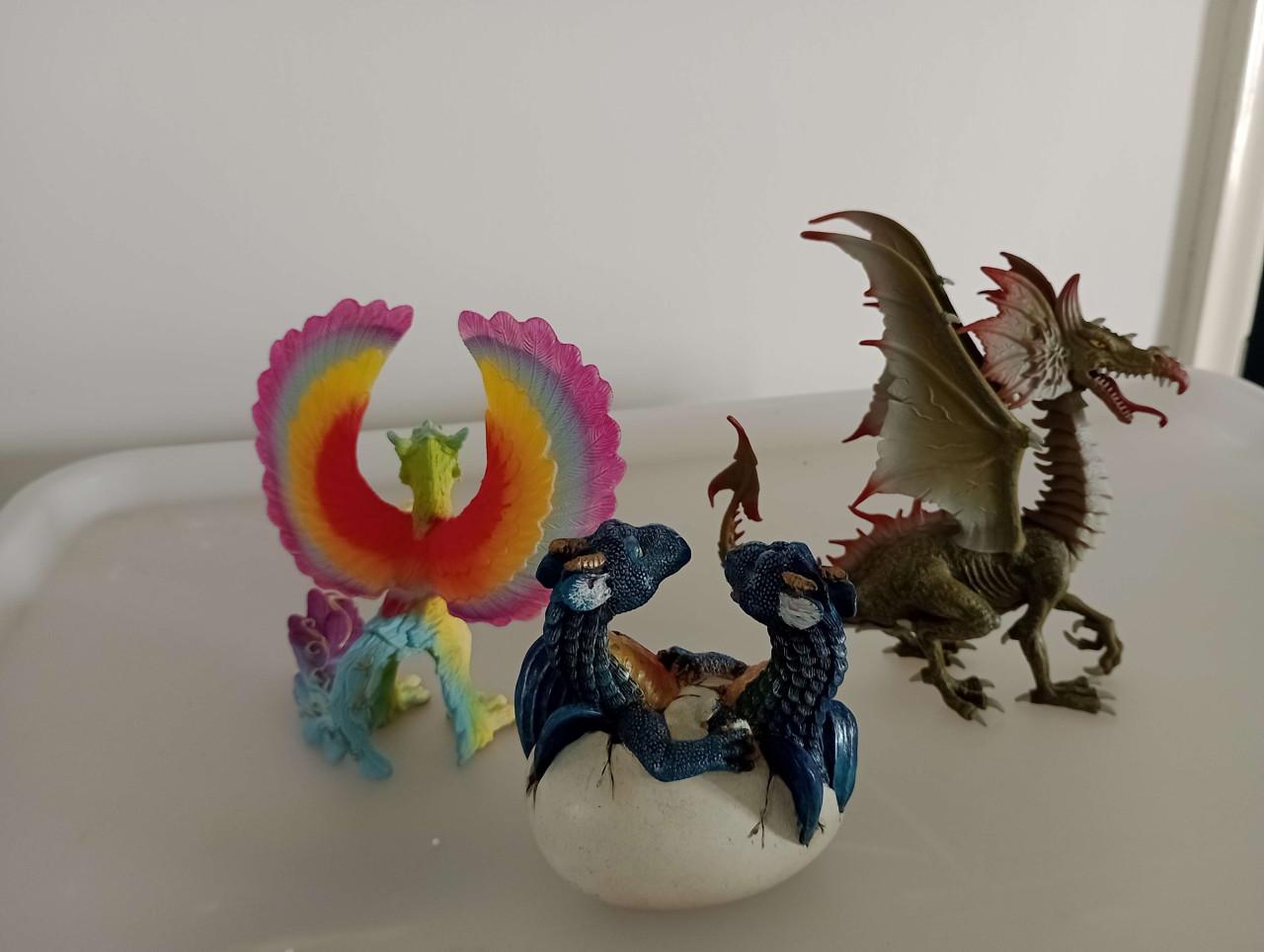 Draken 3 stuks samen of apart