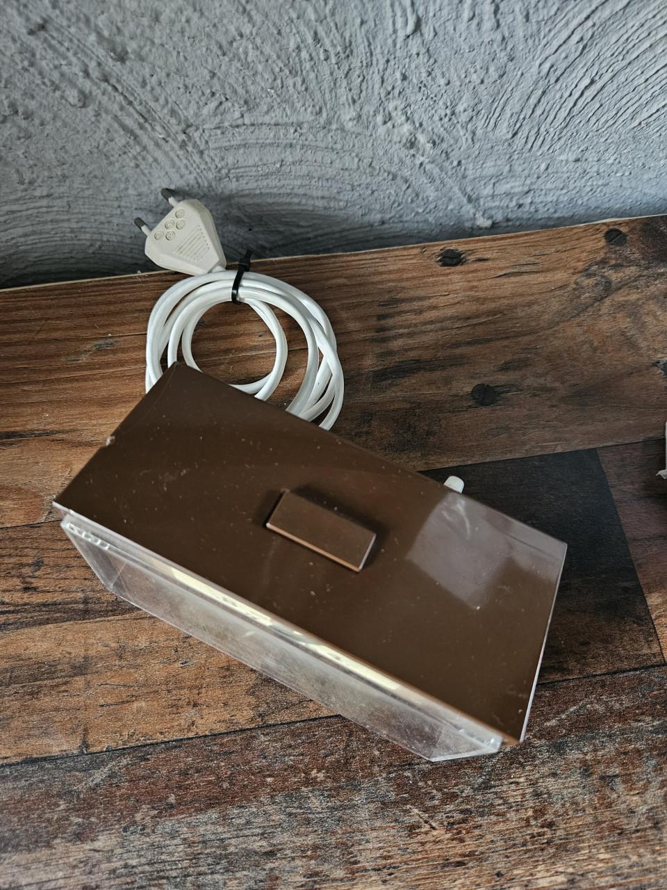 Vintage Good-Old-Electric Wekker - Bruin