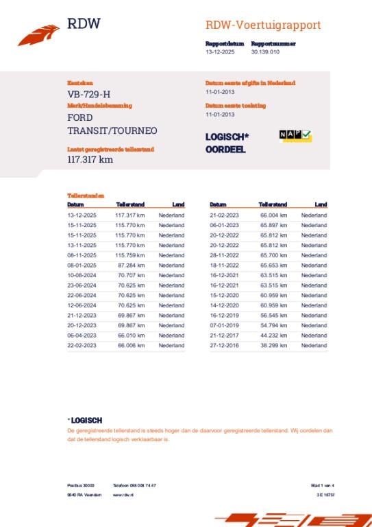 Ford Transit 260s 2.2 tdci economy edition airco