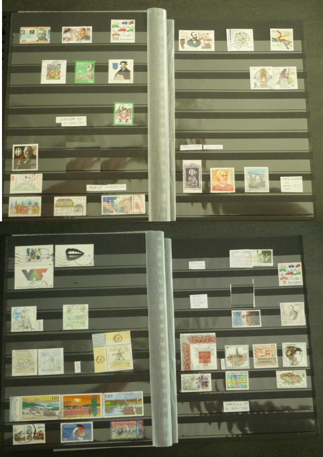 Duitsland postzegel verzameling 1982-2006 in klapper