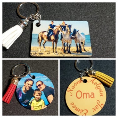 Gepersonaliseerde sleutelhangers!