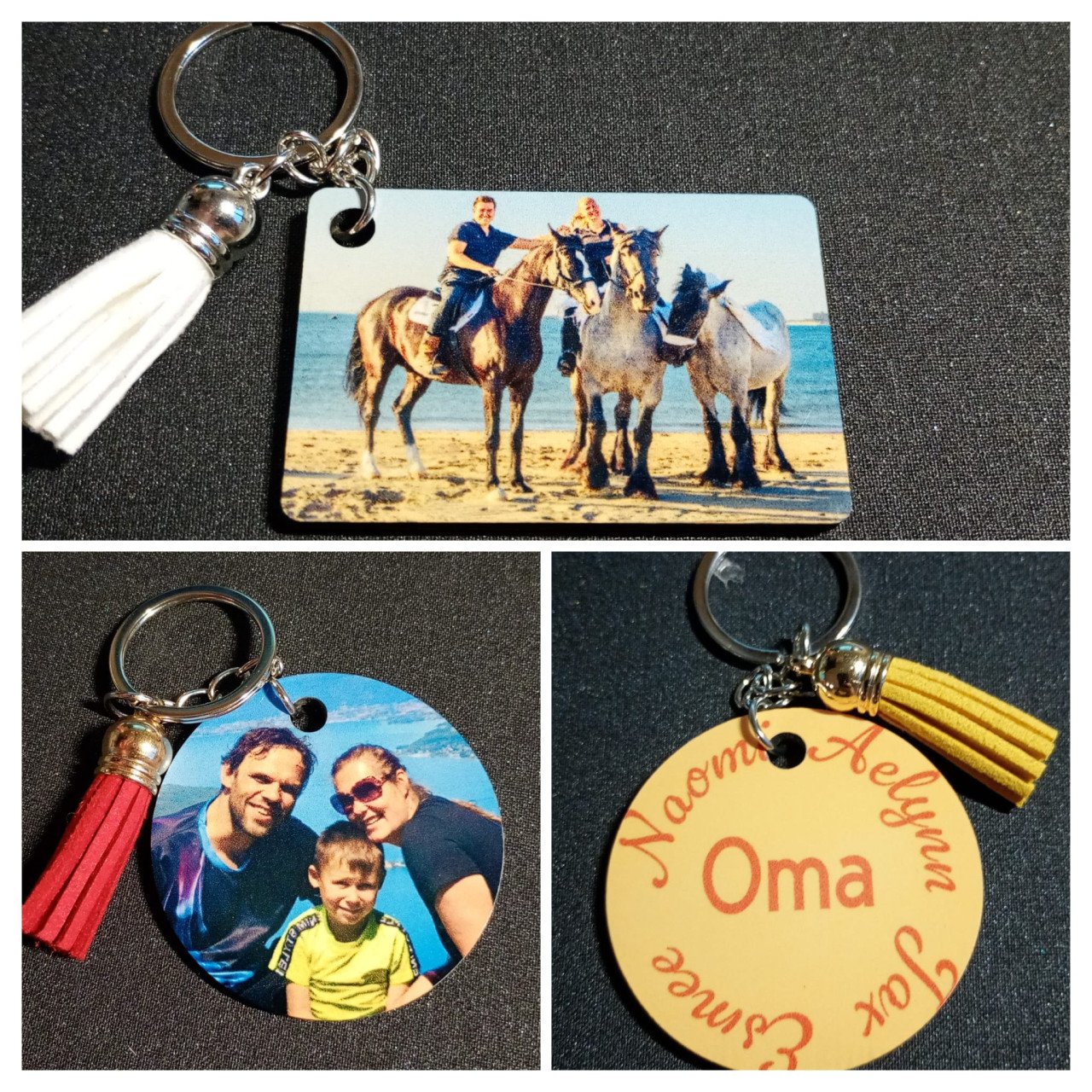 Gepersonaliseerde sleutelhangers!