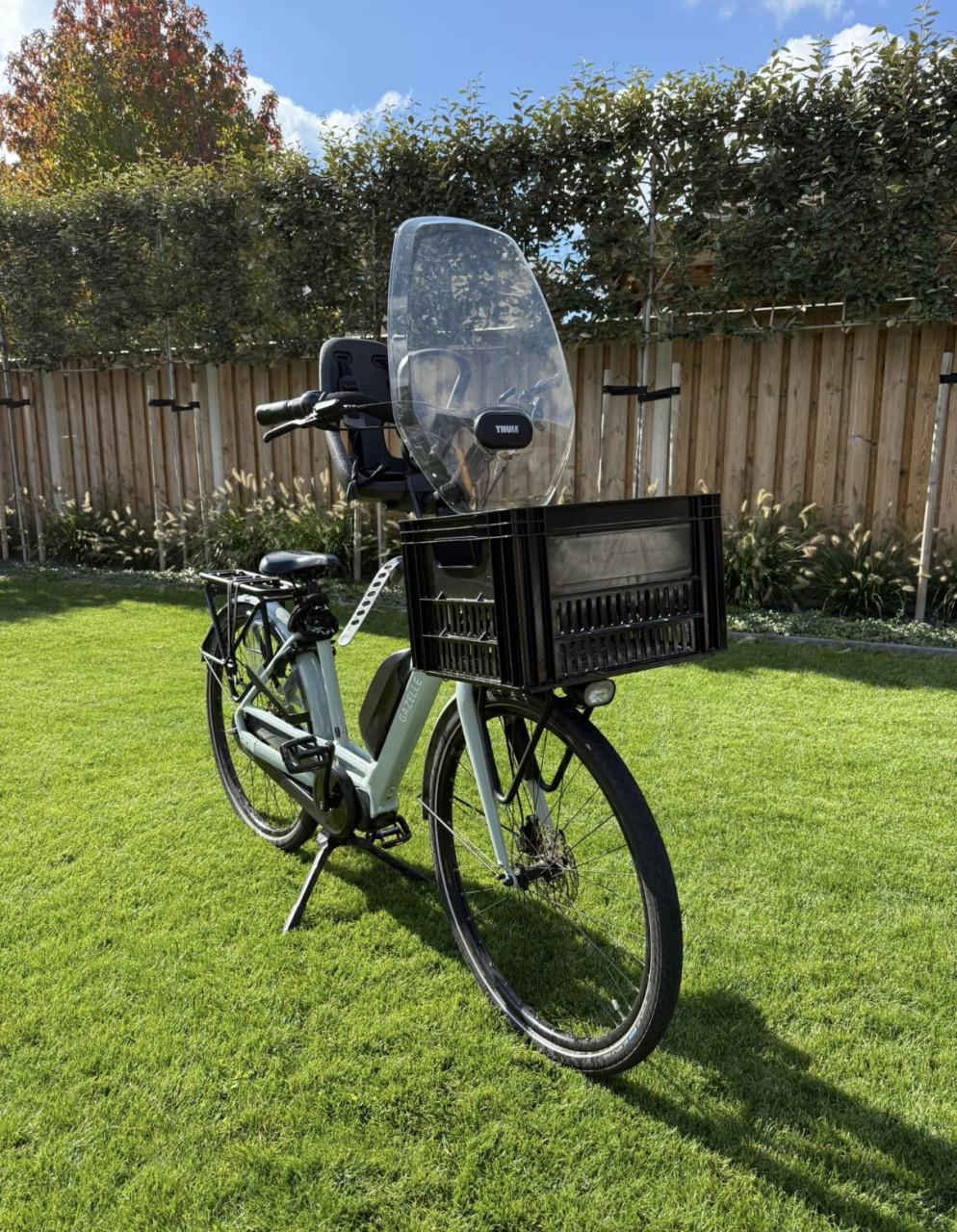 Thule Yepp fietsstoeltje en windscherm