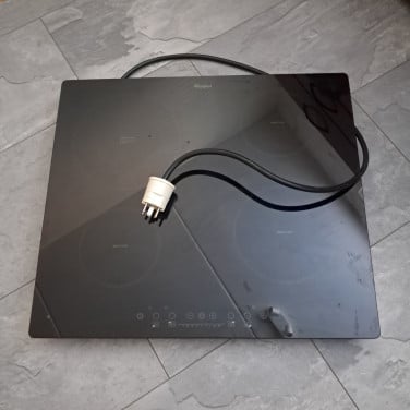 WIRLPOOL inductiekookplaat 58cm