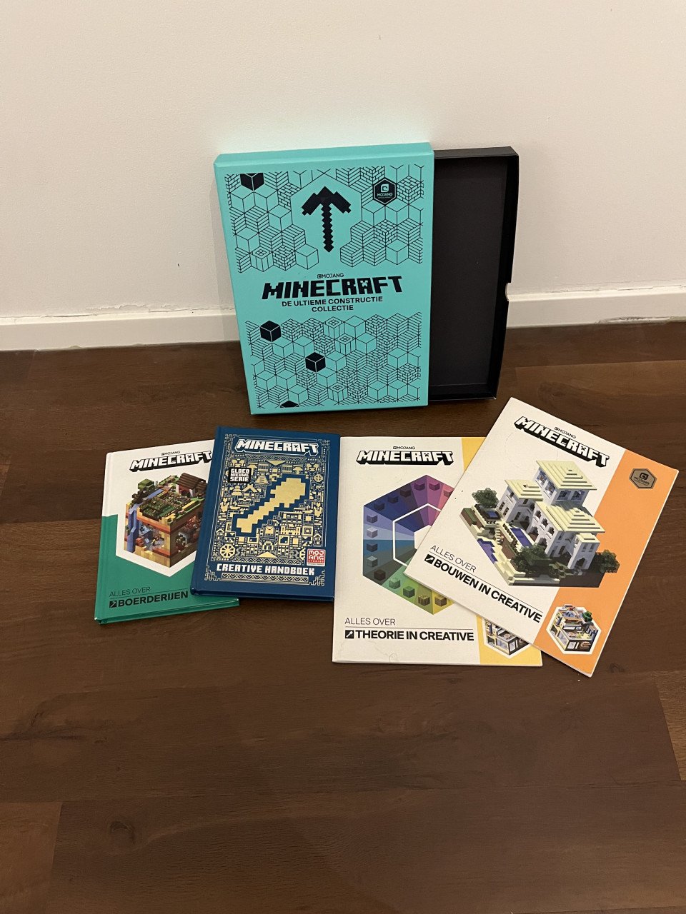 Minecraft boeken in box