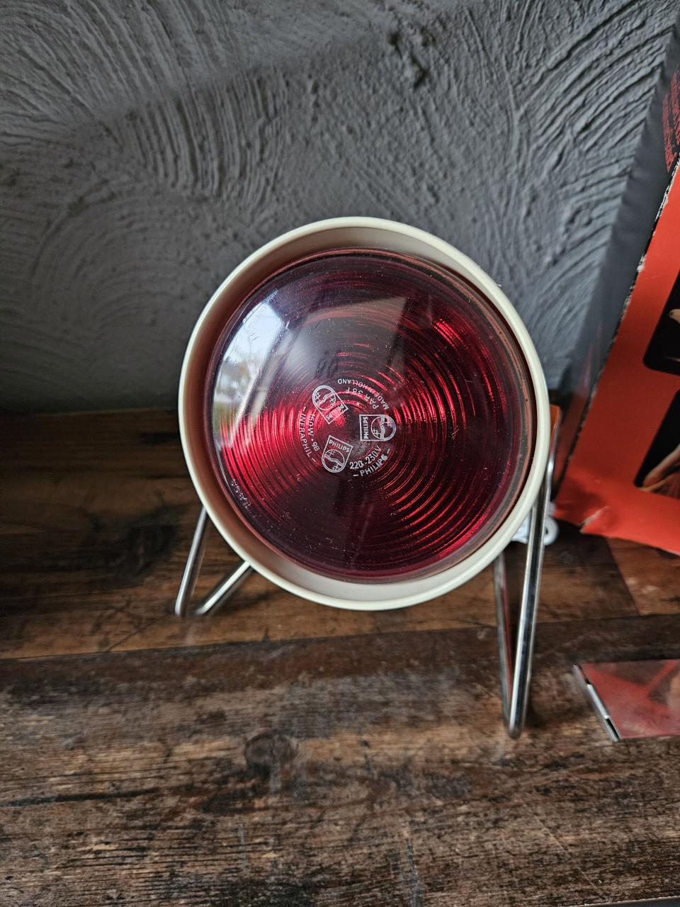 Vintage zgan philips Infraphil Varia de Luxe Infraroodlamp