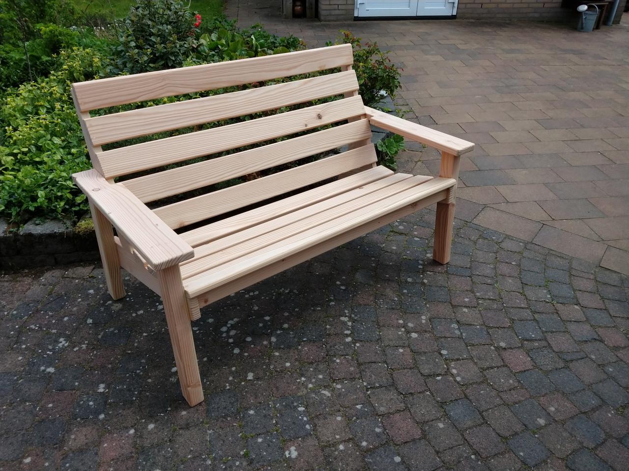 Comfortabele tuinbank