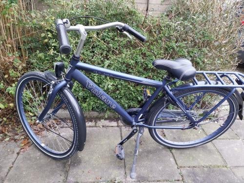 (GERESERVEERD) Volare Blue Jeans 26 inch jongensfiets Mat Blauw