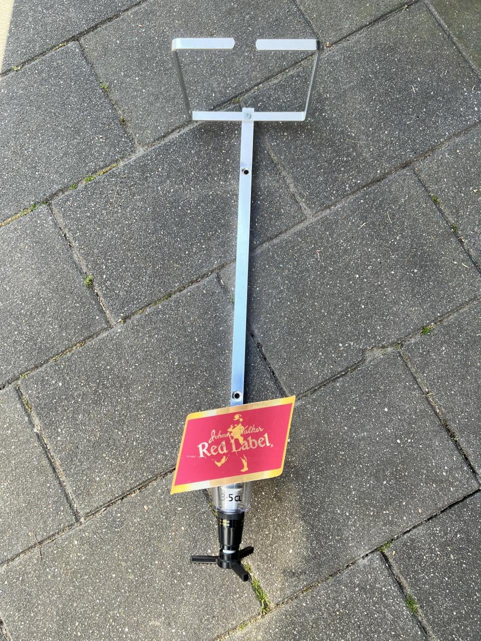 Johnny Walker muurbeugel+dispenser