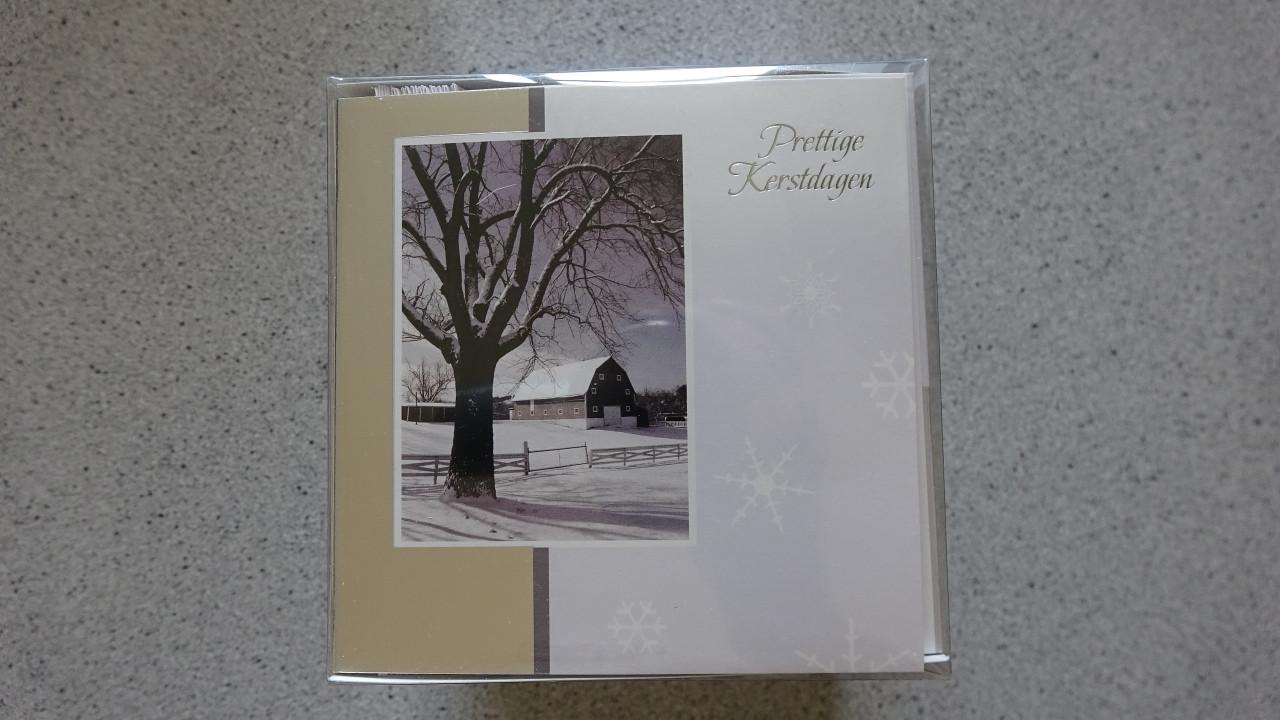 Kerst - feestdagen kaarten box (30 stuks) nieuw