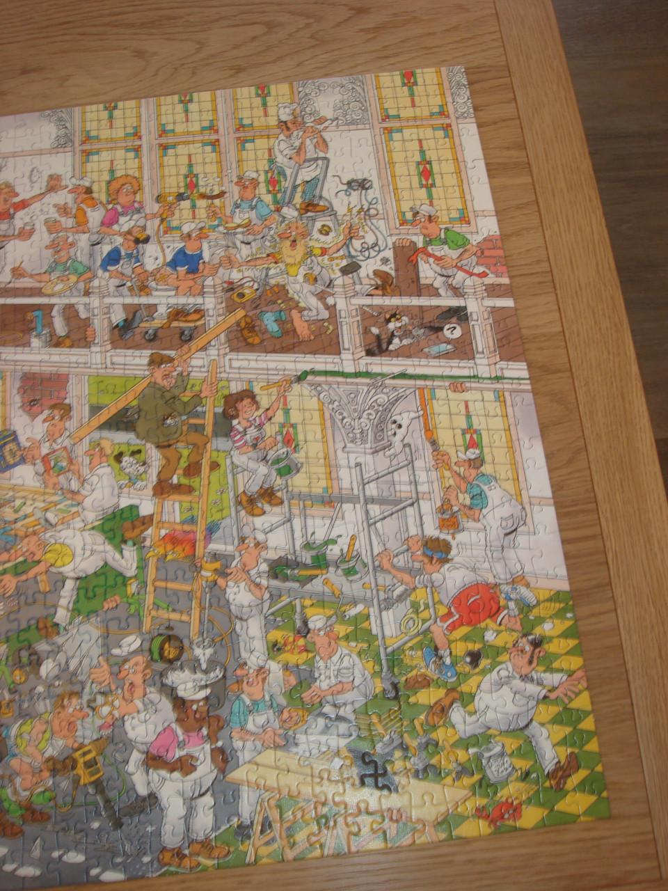 Te koop Complete Jan van Haasteren puzzels De verbouwing / De bouwmarkt