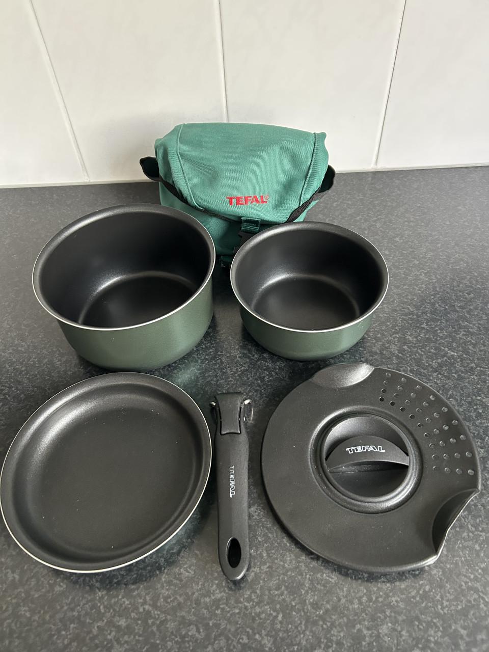 Tefal camping pannenset.