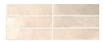 3035-244 Ca 35m² handvormlook tegel beige/crème, 7,5x30cm van 49,95/m² voor