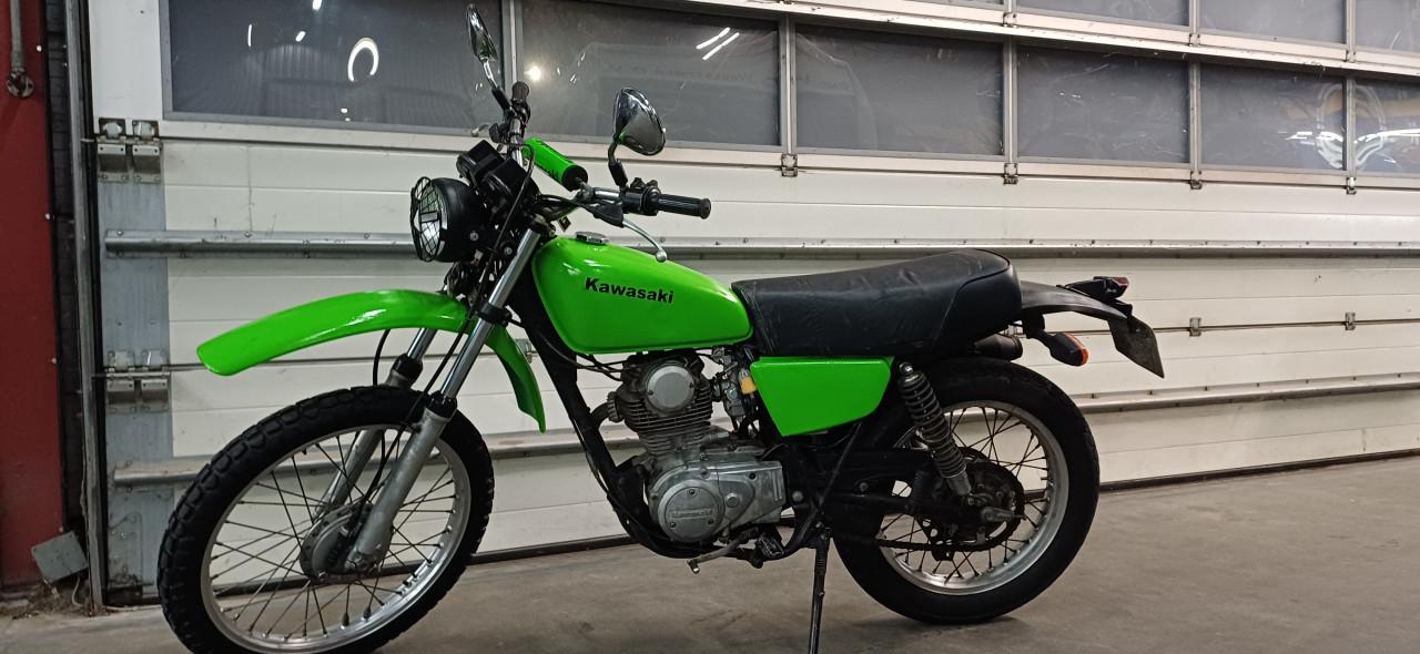 Kawasaki KL250A 1981 250cc met kenteken