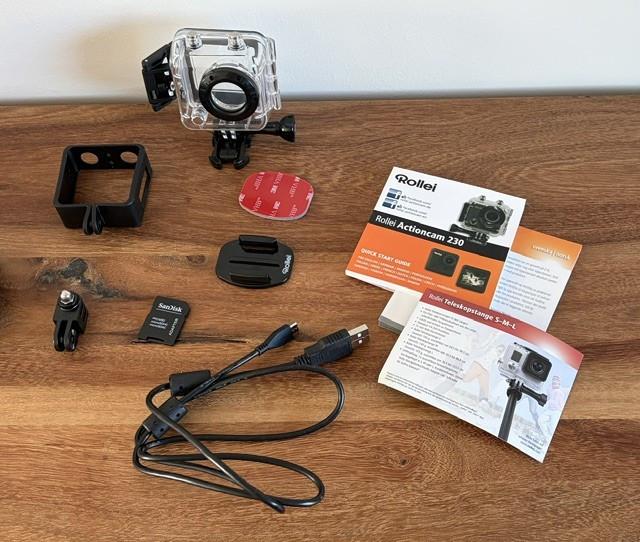 Rollei | Actioncam 230 met accessoires
