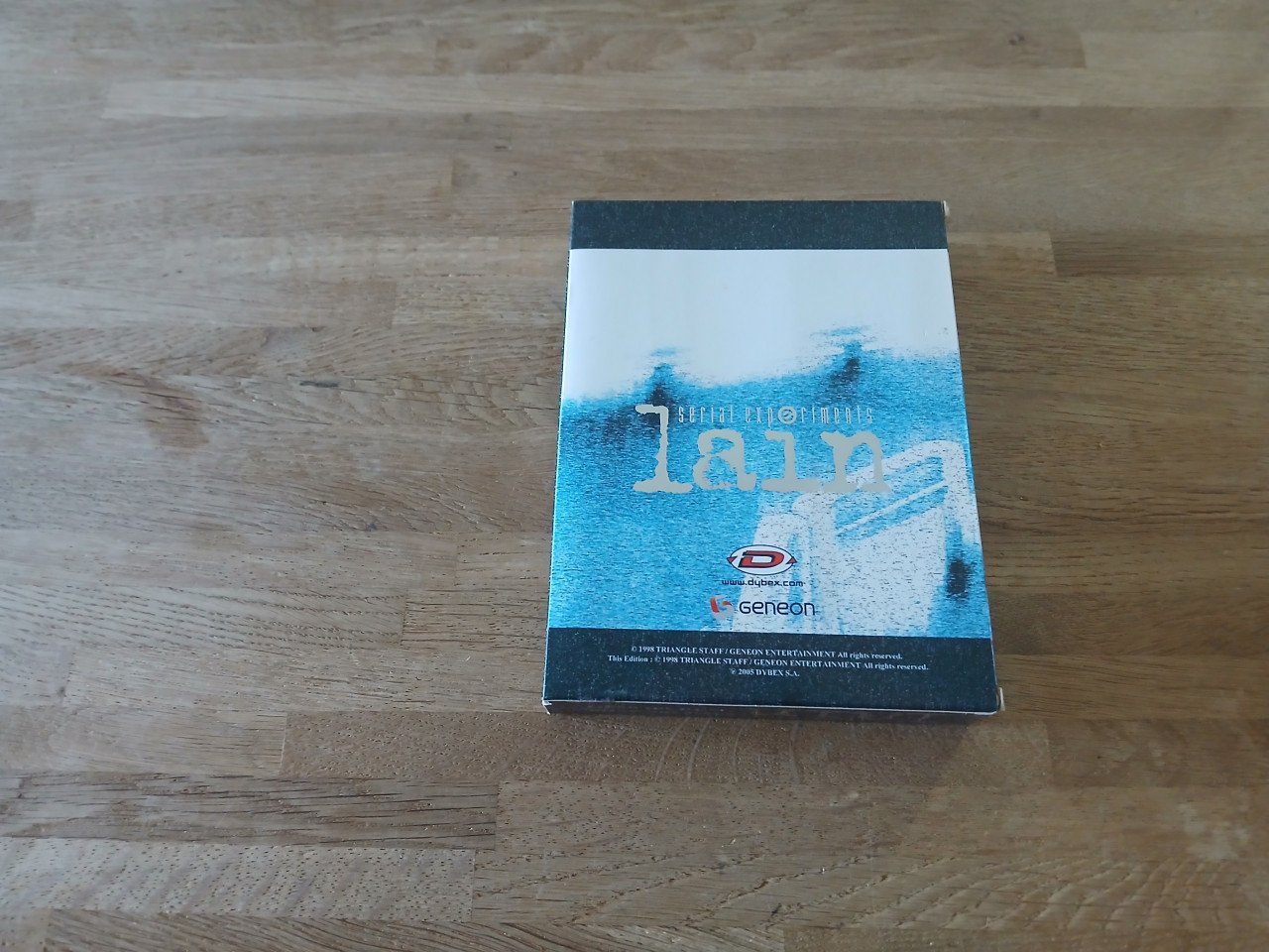 Lain serial experiments dvd