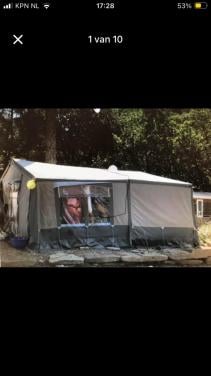 Vouwwagen ALPHEN KREUZER met voortent, luifel en keuken!!