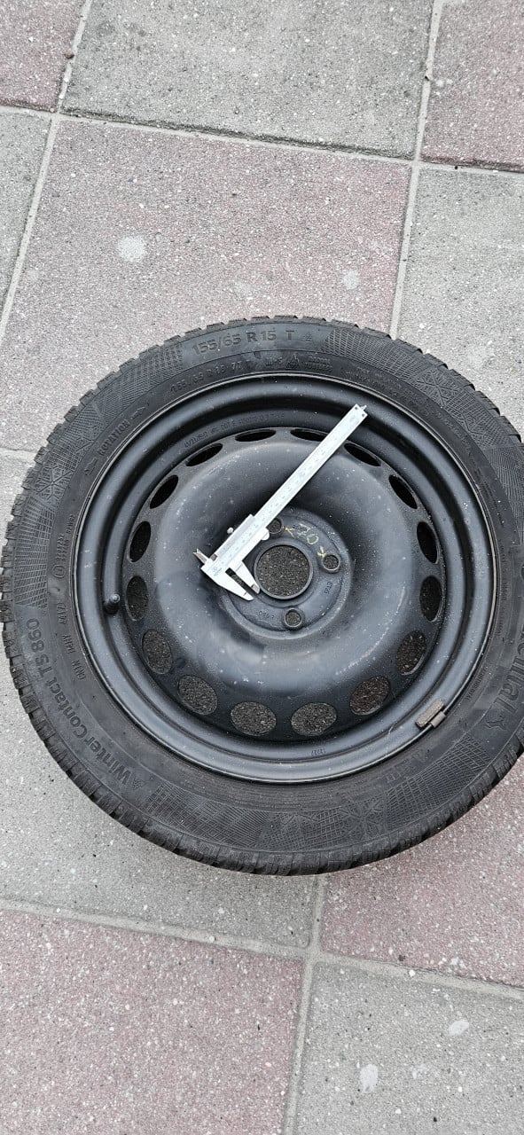 4 stuks winterwielen voor Aygo