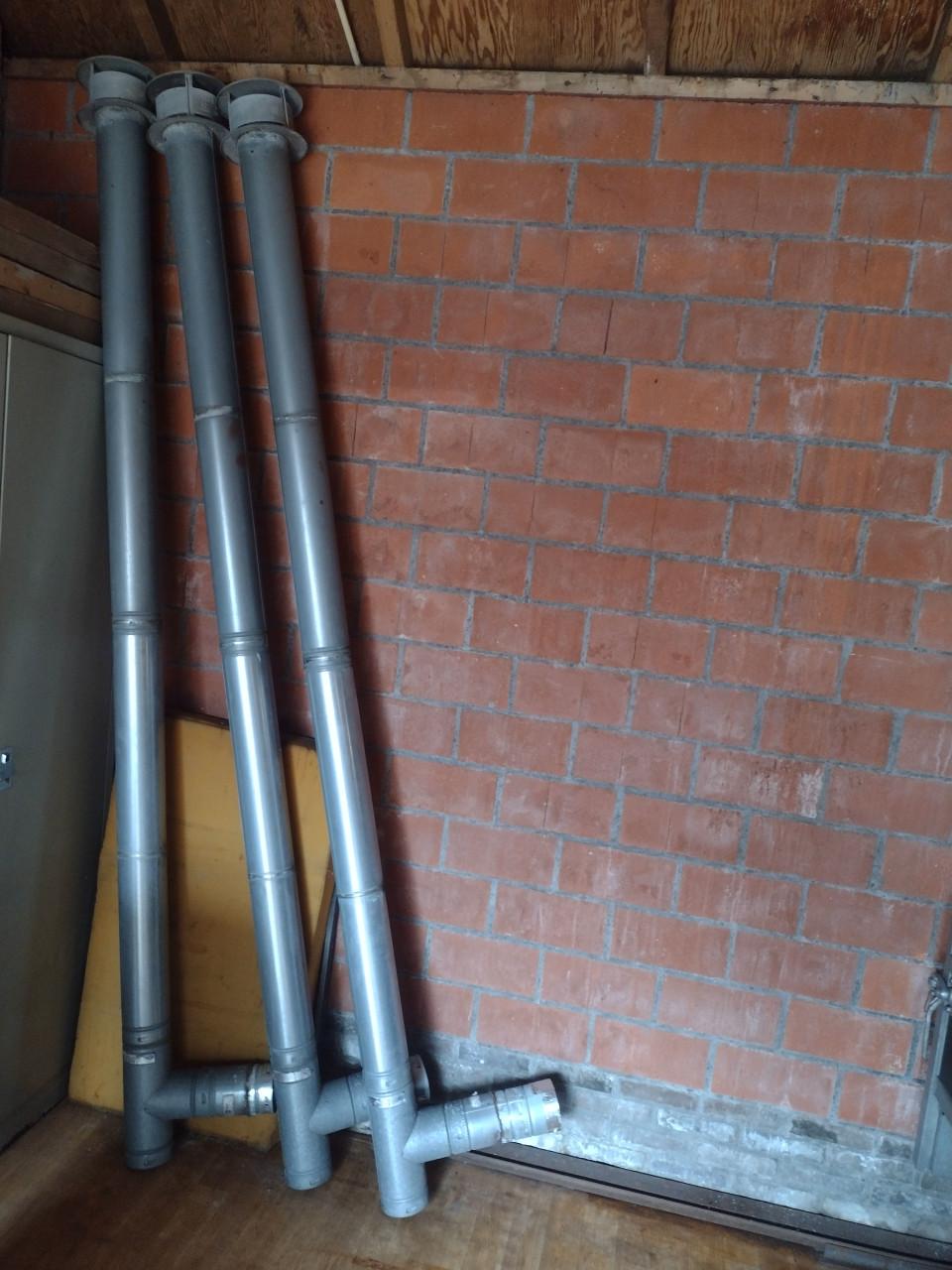 Te koop: Dubbelwandige Afvoerpijpen 100mm