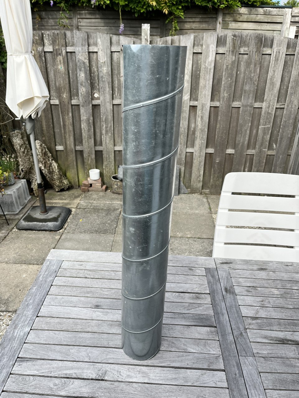 Spirobuis, ventilatiebuis, spiraalbuis 125mm en 150mm