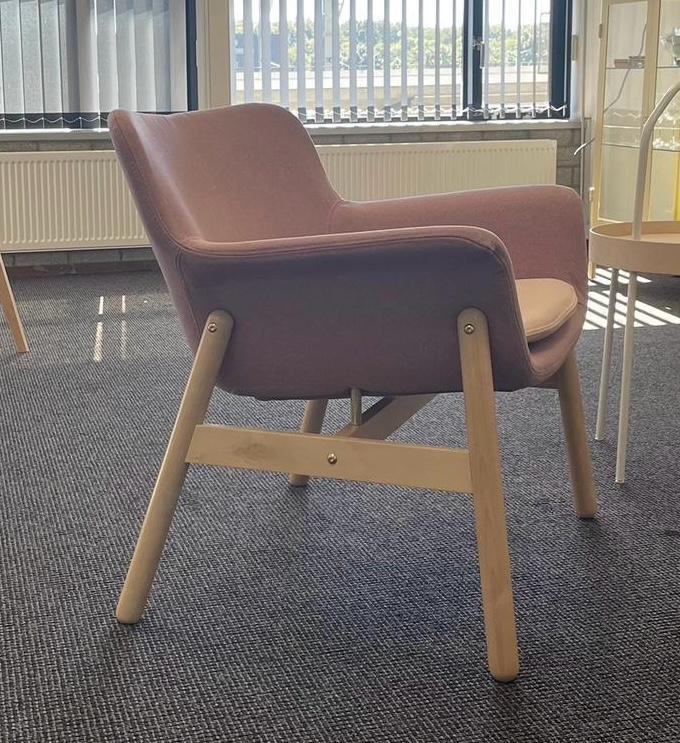 VEDBO Fauteuil, Gunnared oudroze