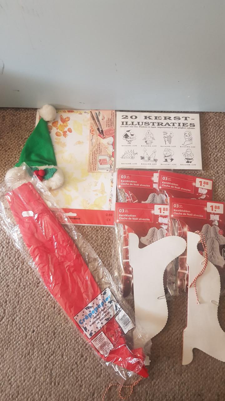 Partij kerstspullen
