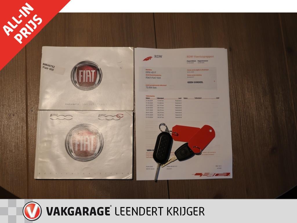 Fiat 500 C 1.2 lounge
