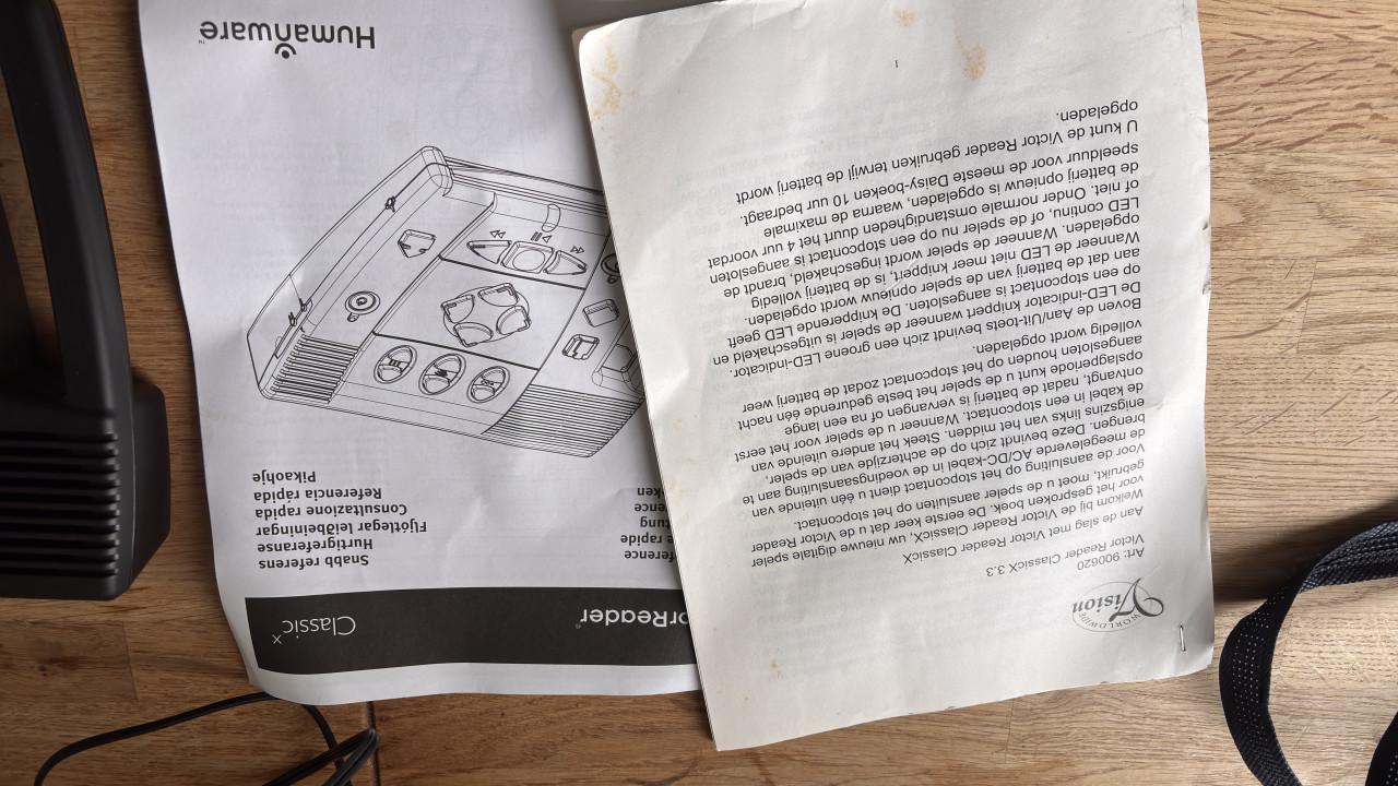 Victor Reader Classis Daisy - Luisterboeken