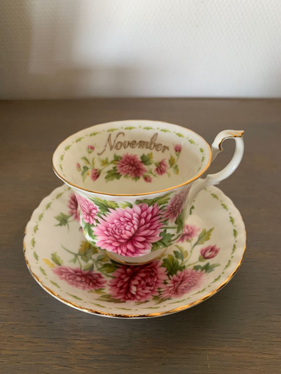 Royal Albert Flowers of the month