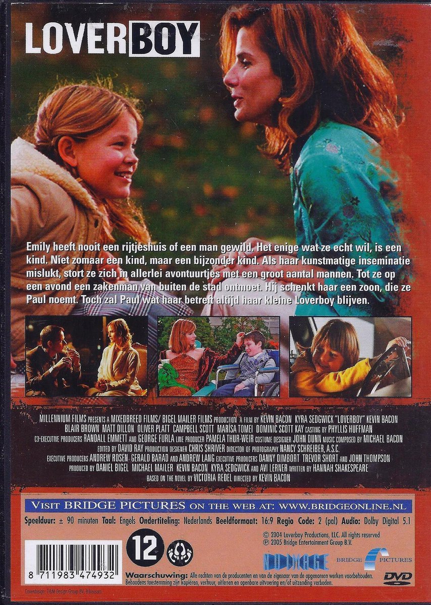 DVD Loverboy ( 1 keer bekeken)
