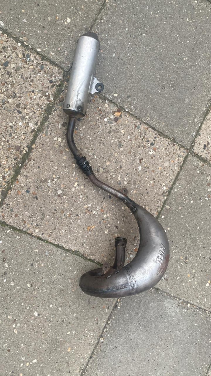 Hgs uitlaat systeem ktm sx 65cc