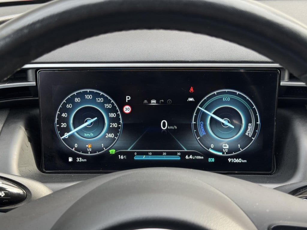 Hyundai Tucson Hybrid 1.6 t-gdi hev premium trekhaak, meest luxe uitvoering