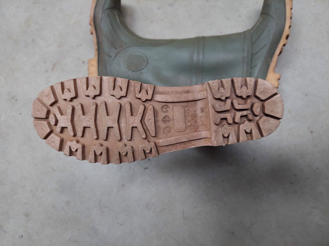 Rubber laarzen mt.44
