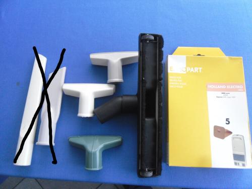 STOFZUIGER ONDERDELEN + LAMINAAT BORSTEL NIEUW