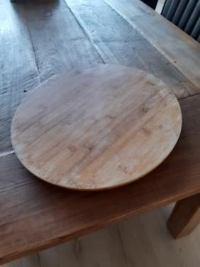 Houten plateau in goede staat