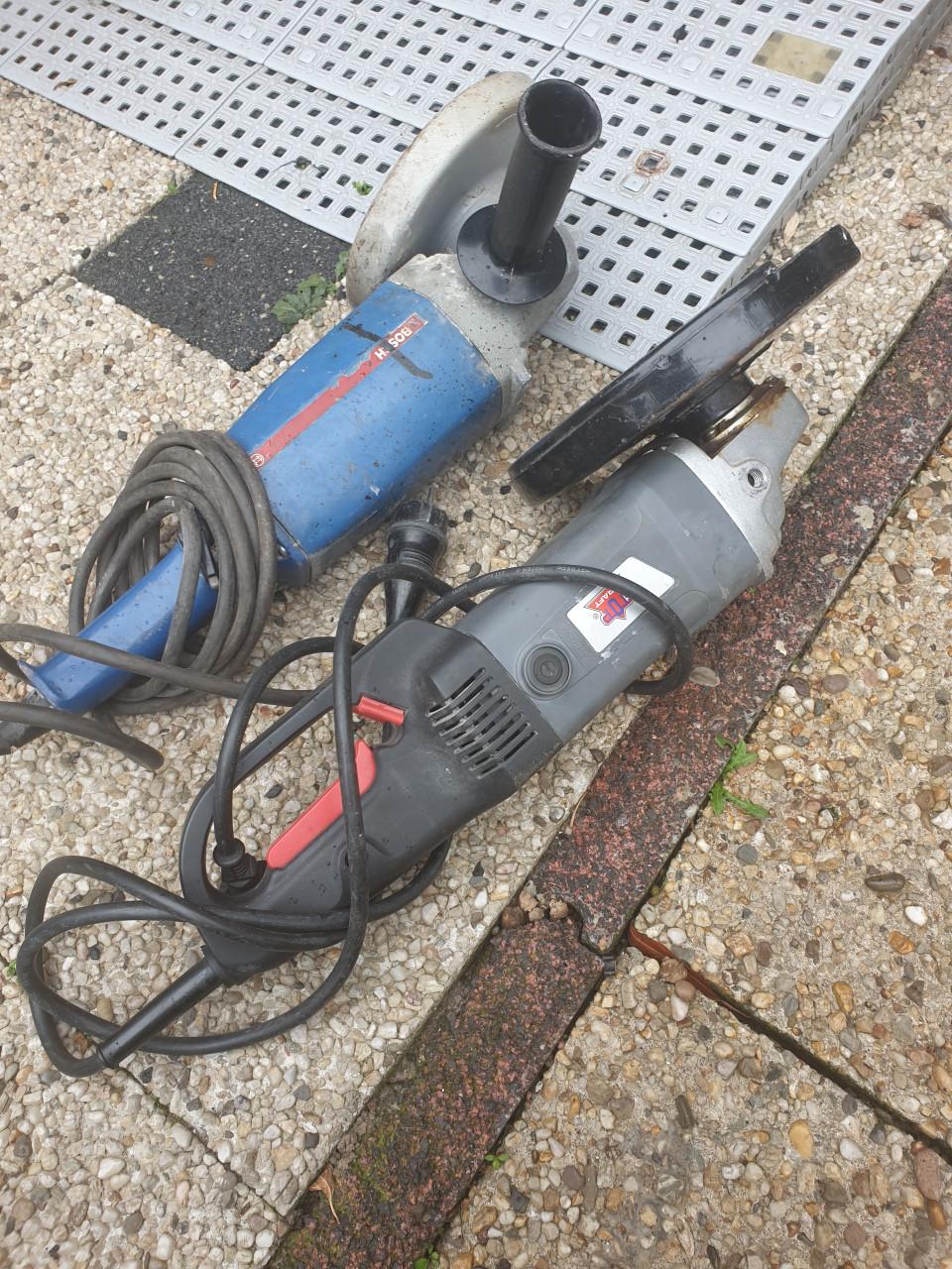 Gereedschap haakse slijpers