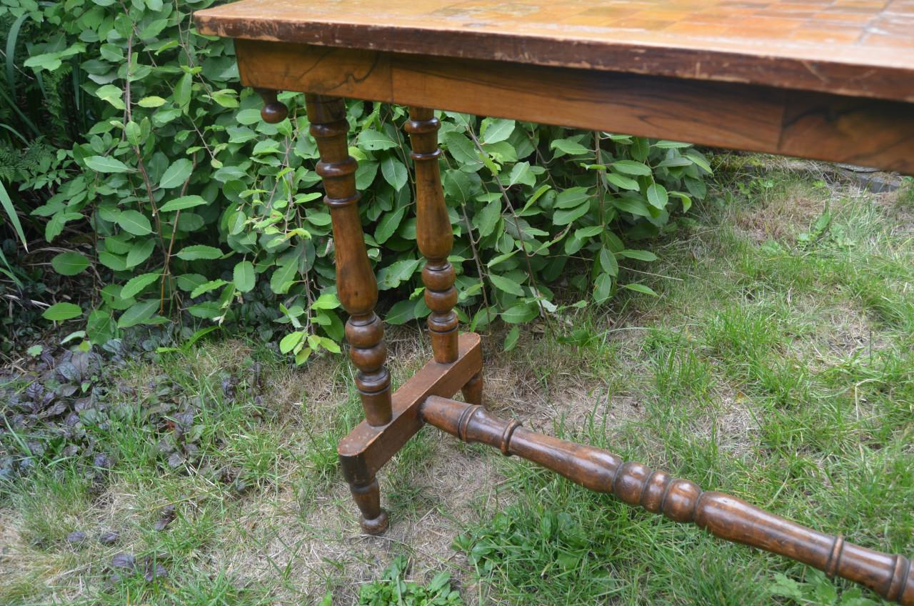 Antiek schaaktafeltje