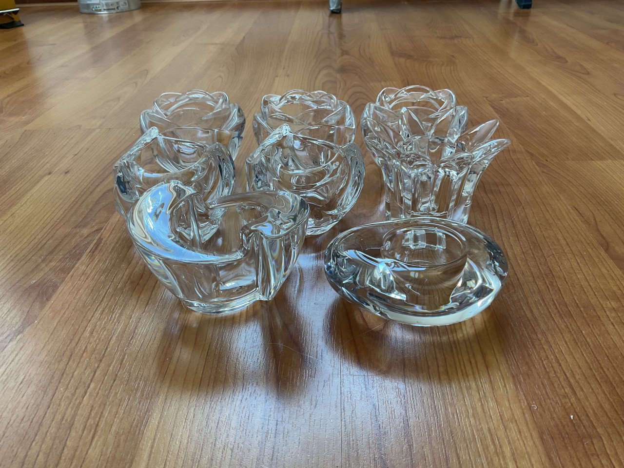 Kristallen sfeerlichtjes 8 stuks