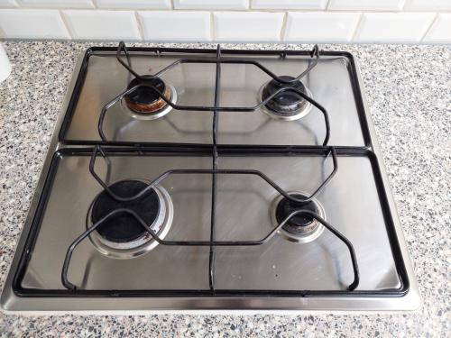 Inbouwoven met gaskookplaat combinatie