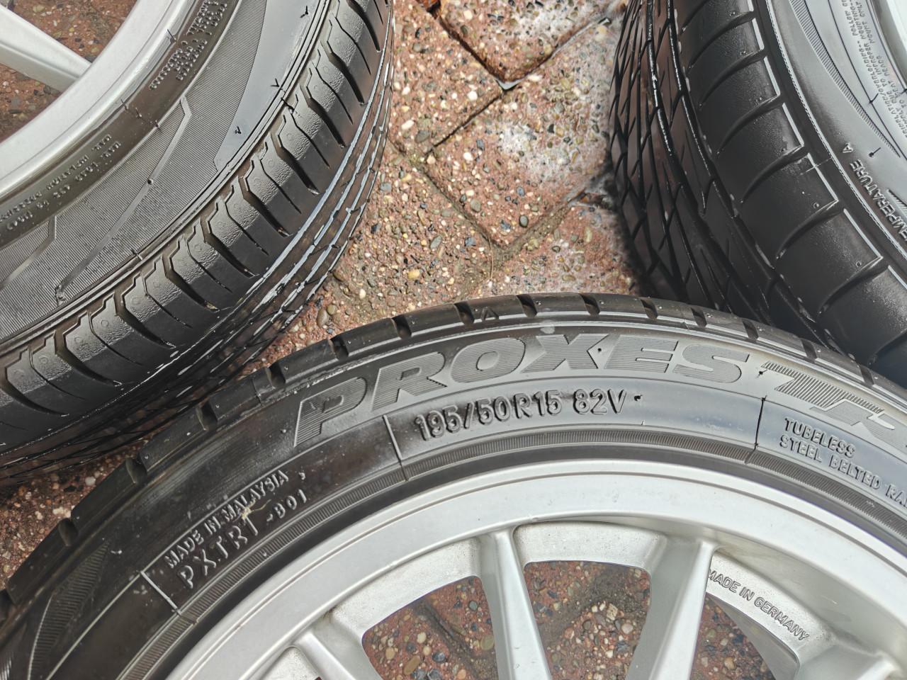 MIM 15 inch 4x100 – 7J ET13 – 195/50 R15 – klassieker/youngtimer