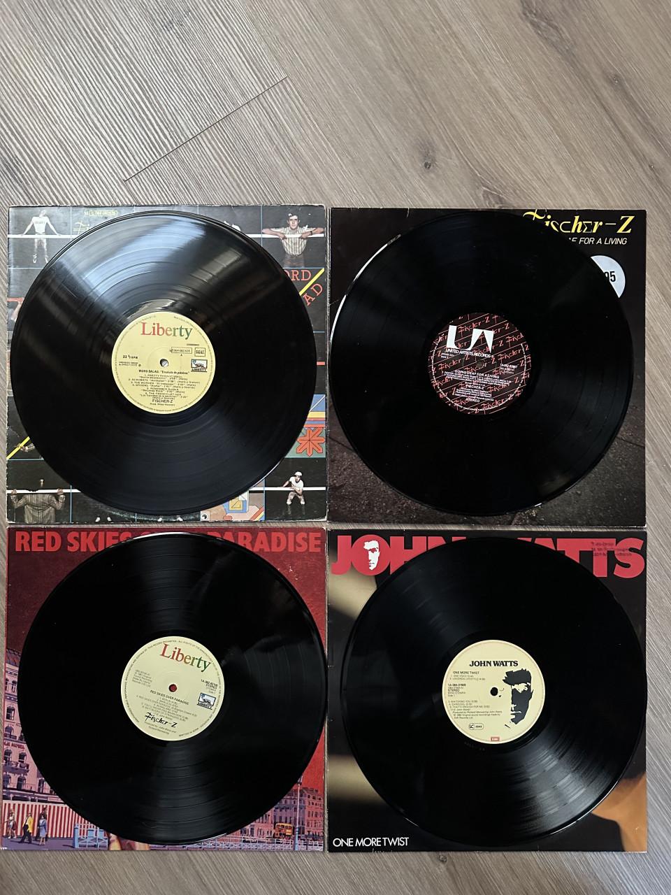 Fischer Z + John Watts / 4 x vinyl LP