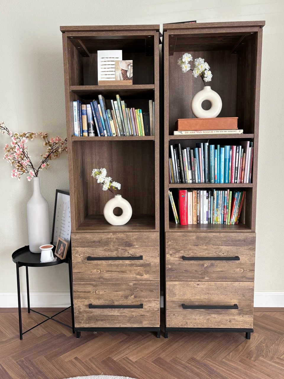 Boeken kast 2 maal