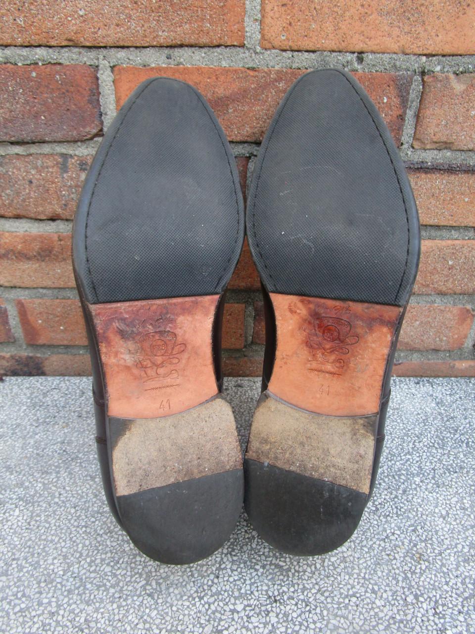 Nette bruine veterschoenen van Van Gils maat 41