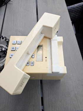 Vintage primafoon Jan des Bouvrie Kubus telefoon model 4642...