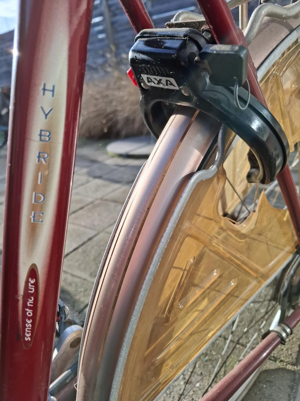 Damesfiets rood Union - Fiets